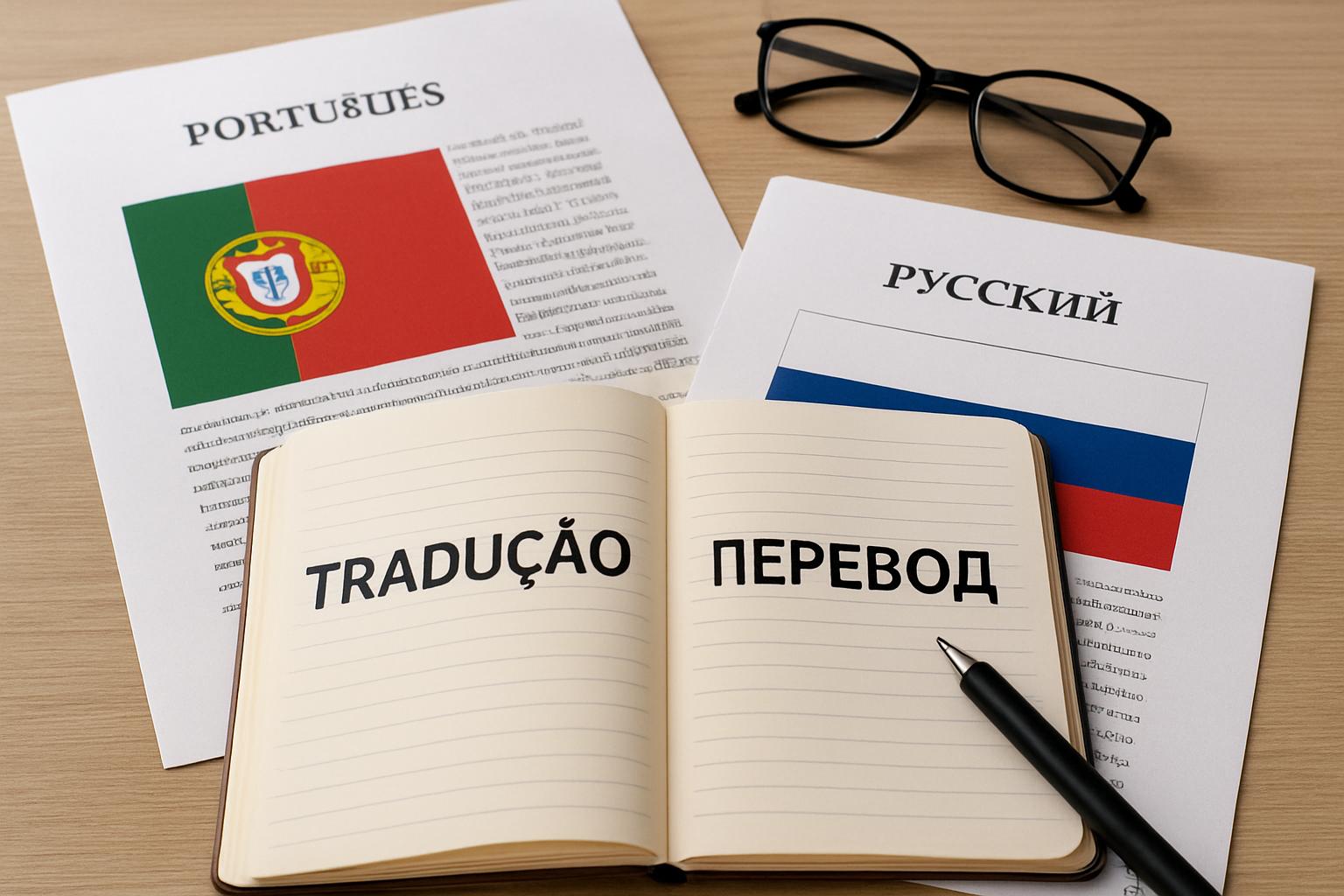 Письменный перевод с португальского на русский рекламных буклетов, брендбуков и презентаций для клиентов. Особенности португальско-русского перехода: что важно знать