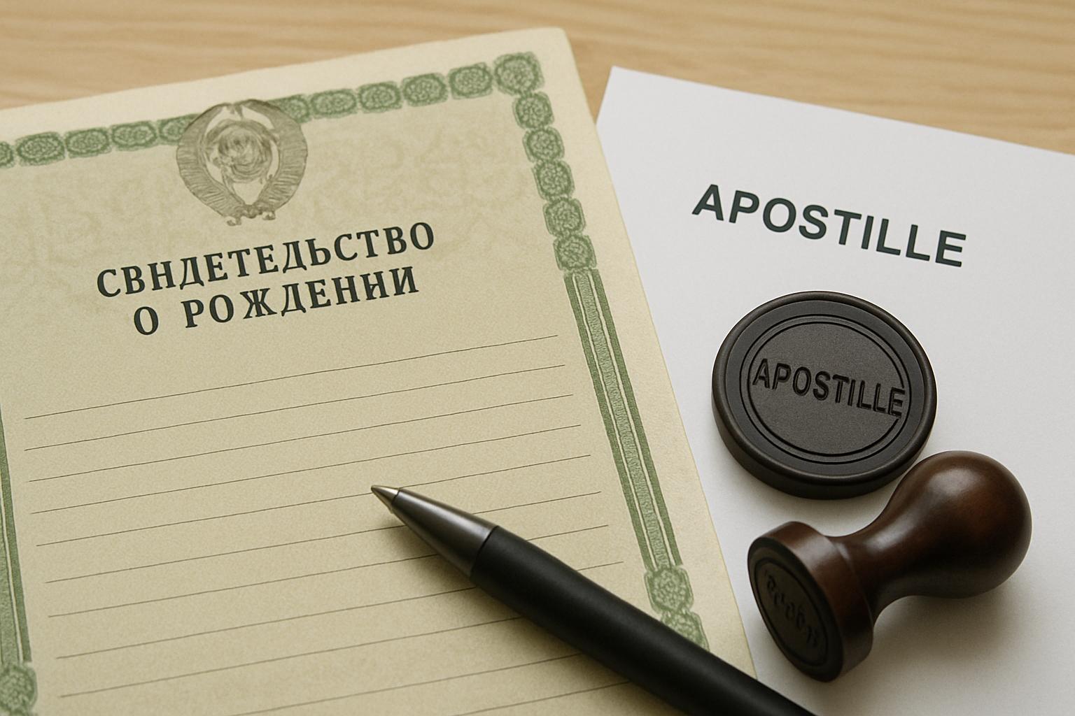 Что делать, если в свидетельстве о рождении старого образца (СССР) нельзя поставить апостиль?. Сроки, расходы и планирование процесса
