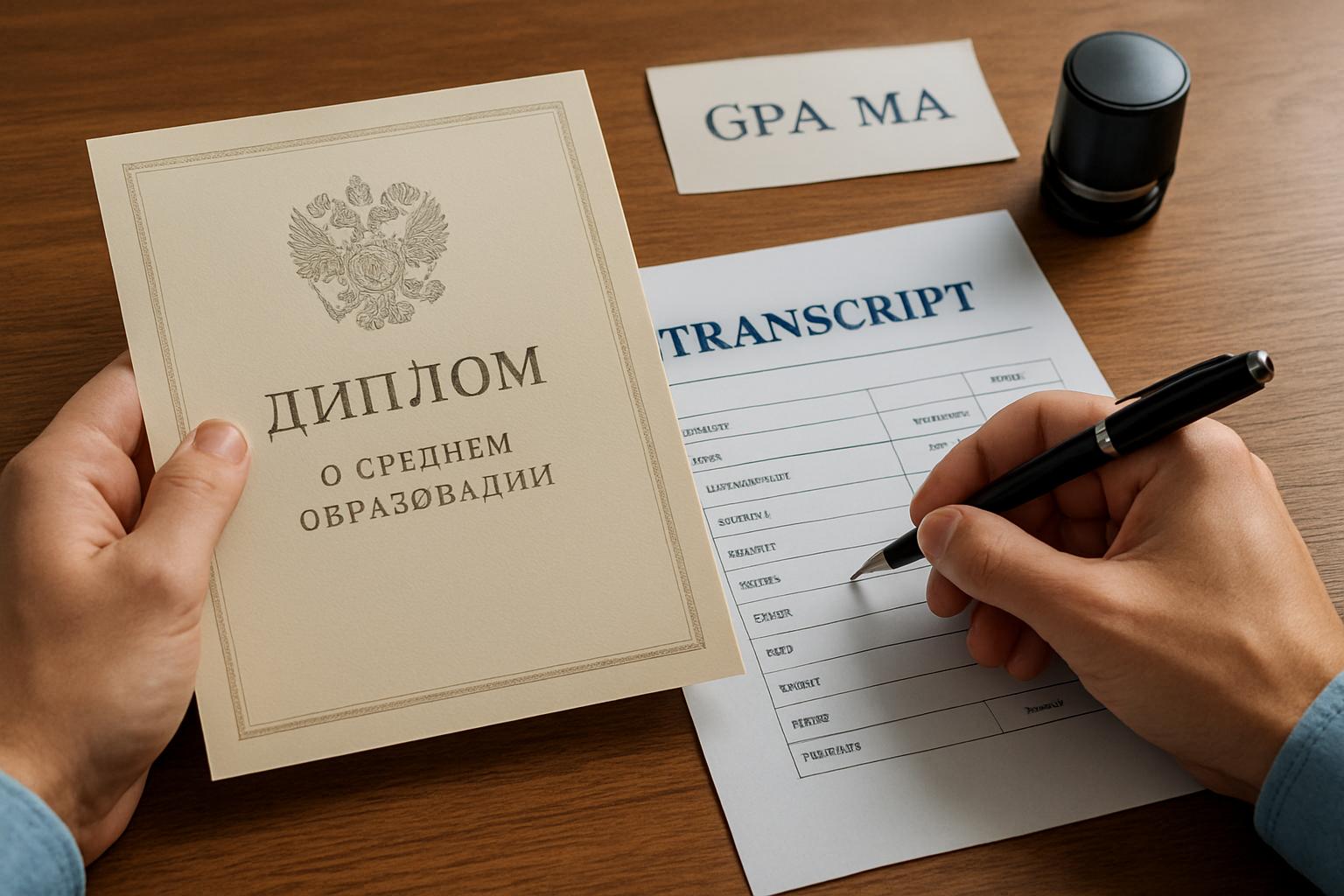 Перевод образовательных аттестатов для США: как правильно рассчитать GPA и оформить транскрипт.. Кто выполняет оценку иностранных документов
